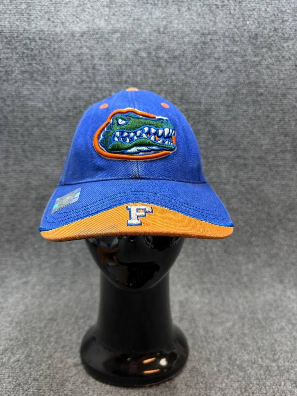 Vintage Florida Gators NCAA Blue Orange Cap Hat Licensed Headgear Pre-Owned